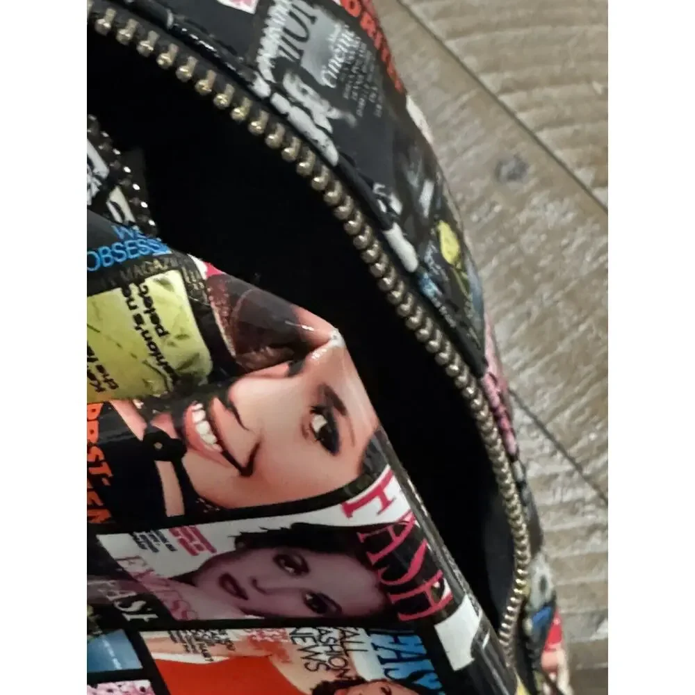 Glossy Magazine Cover Cosmetic Bag Daniel Craig/Michelle Obama Magazine
